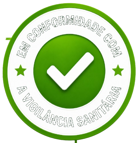 Em conformidade com a Vigilância Sanitária